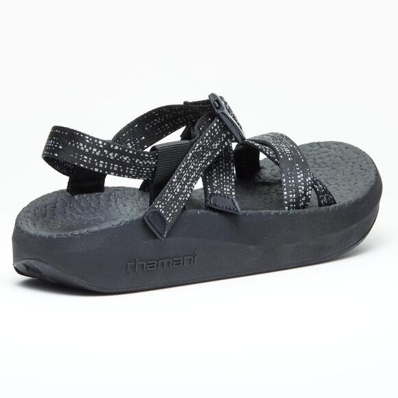 NEW RHAMANI men's classic adventure sandals in charcoal